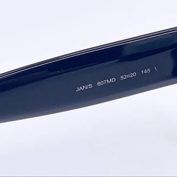 NEW JIMMY CHOO SUNGLASSES JIMMY CHOO JAN/S 807 BLACK WOMEN’S EYEWEAR JIMMY CHOO - Picture 10 of 12